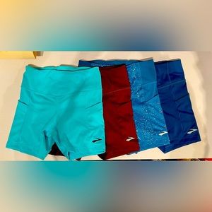 Brooks Method Running Shorts - 5”, Small, Set of 4!